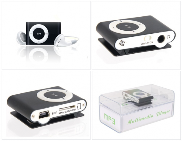 MP3 Player Digital Clip-on (Varias Cores)